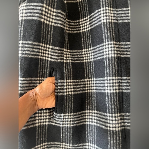 Talbots Wool Blend Plaid Topper Jacket Size 3X Petite - Picture 6 of 12